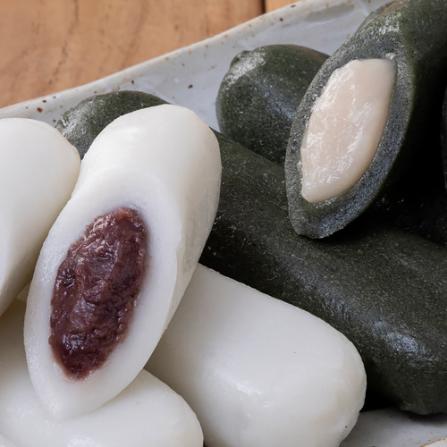 [개별포장] 연미향 통팥앙금+쑥앙금 가래떡 12개입/18개입